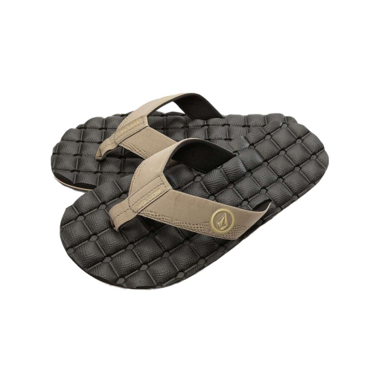 Ojotas Volcom Recliner - Marrón 