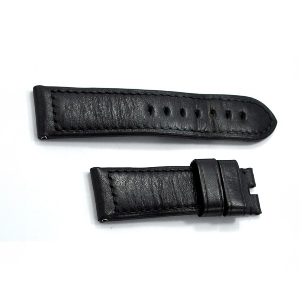 Brazalete - Malla Panerai 100% Original En Cuero Negro 24/ 22 Mm Brazalete - Malla Panerai 100% Original En Cuero Negro 24/ 22 Mm