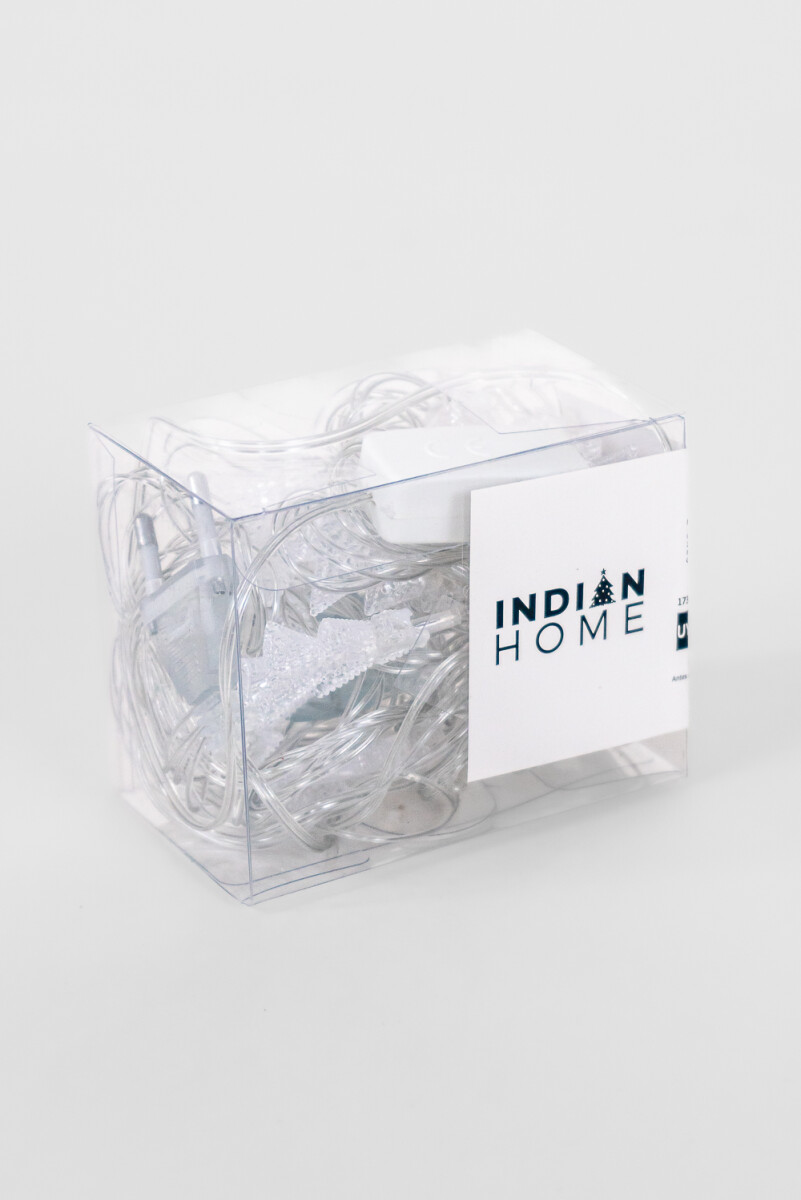 Luces Guia 20luces Pino, 3.5m, Luz Calida - Color Unico