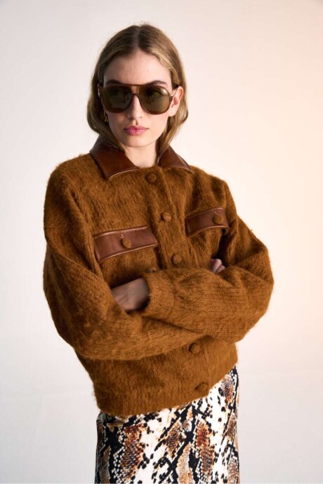 Chaqueta Jagger Camel Chaqueta Jagger Camel