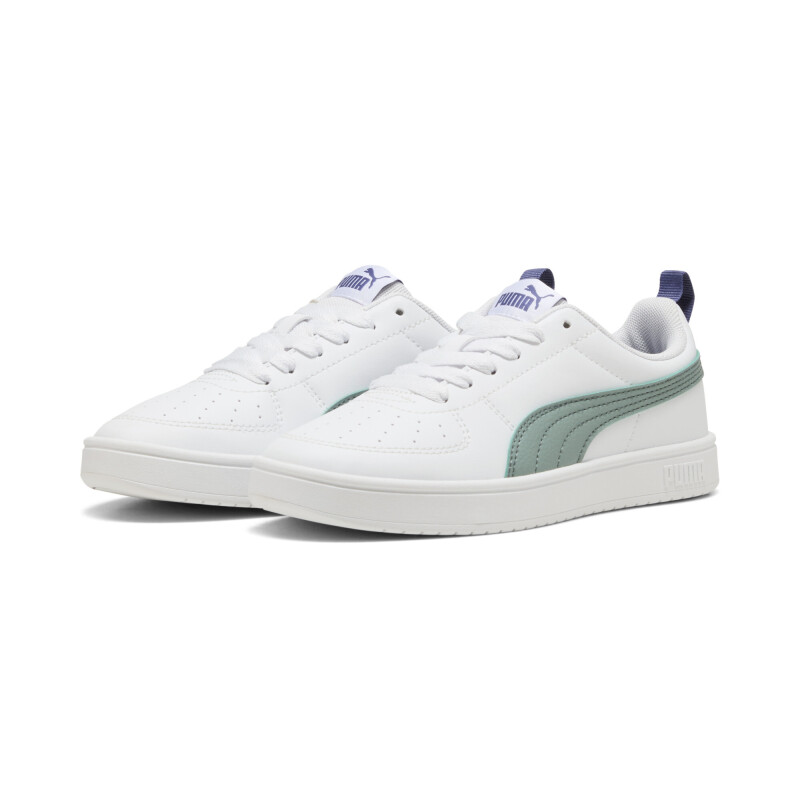 Championes Puma Lifestyle Rickie JR de Niños - 384311 39 Blanco-verde