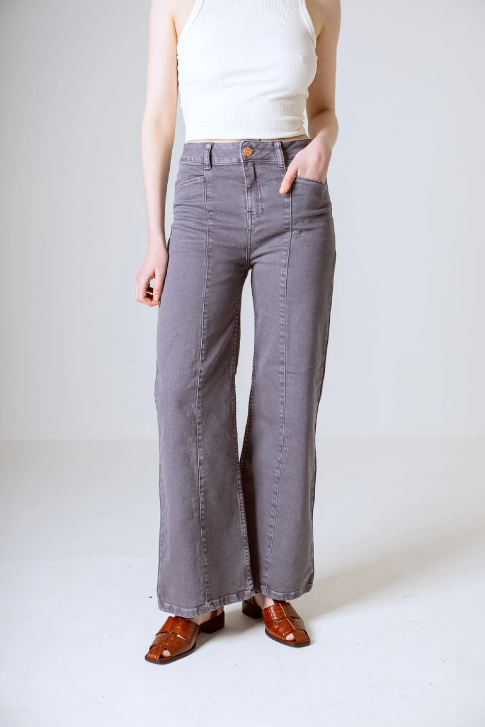 Jean Wide Leg Niut