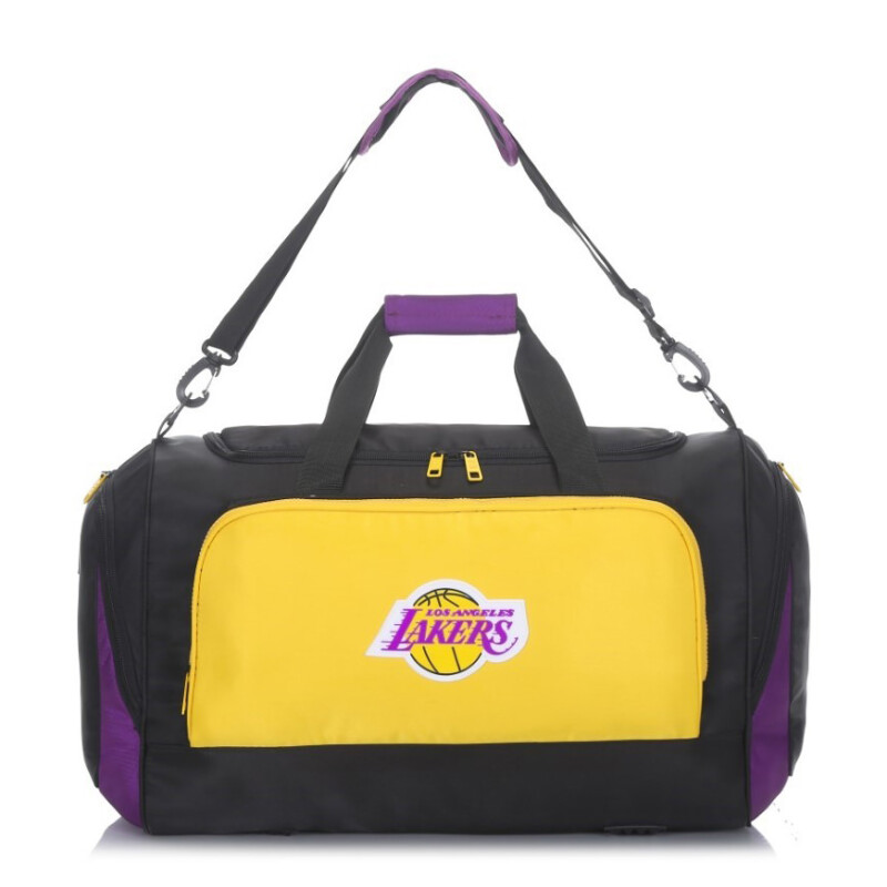 Bolso NBA Los Angeles Lakers Negro - Amarillo - Violeta