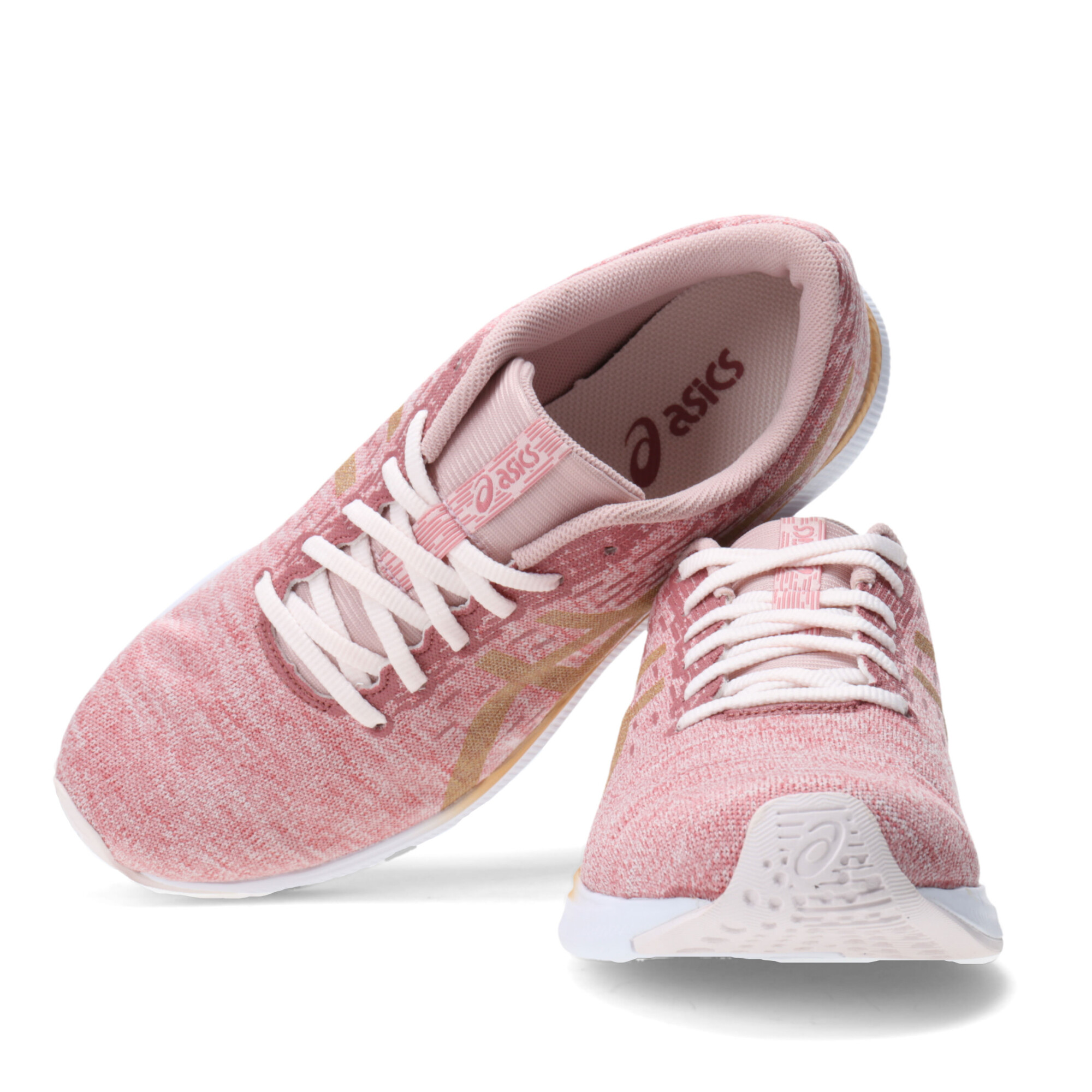 Championes de Mujer Asics Streetwise Rosa Dorado Stadium Sport