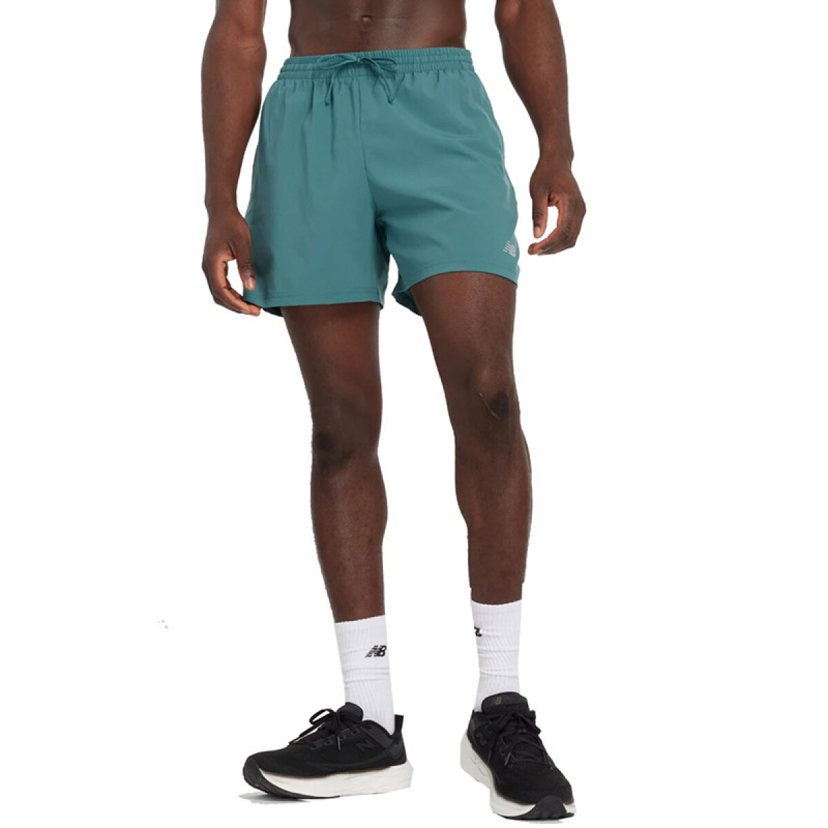 Short New Balance Accelerate 5 Inch - Azul 
