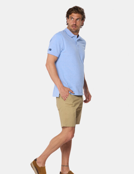BERMUDA CON CINTURA ELASTIZADA Beige