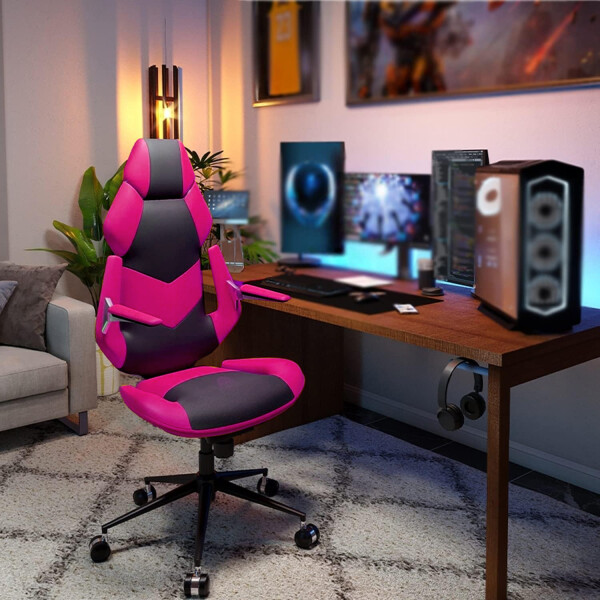Silla De Oficina Reclinable Con Apoya Brazos (tuofu) SILLA GAMER PL TUOFU