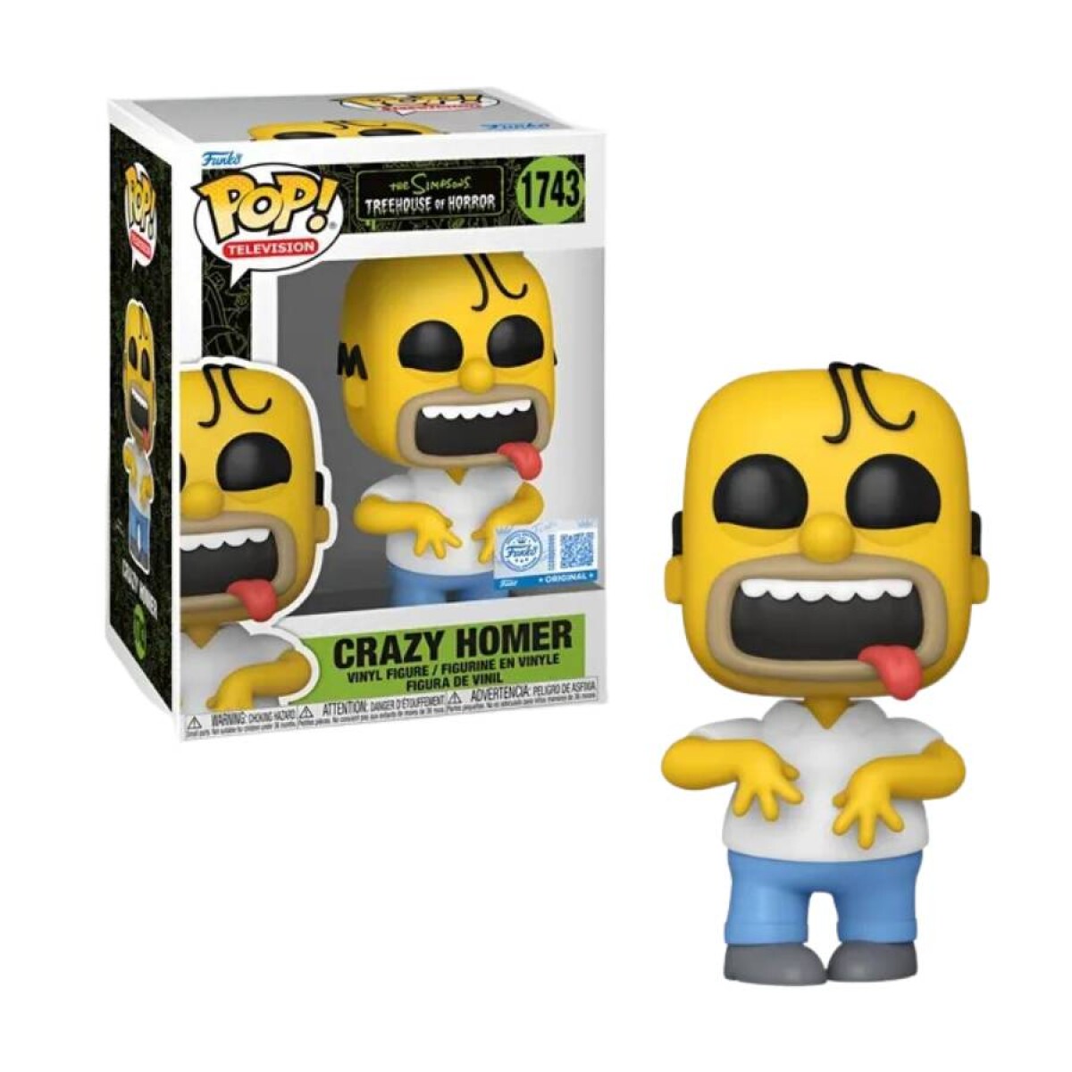 Crazy Homer - The Simpsons - 1743 
