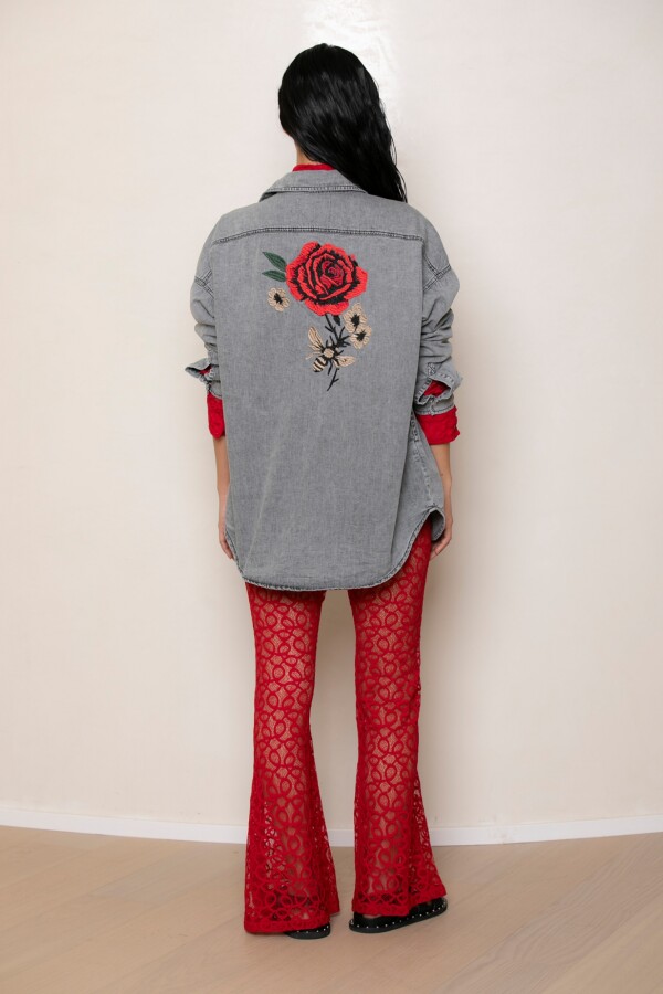 Camisa Jean Grey Rose