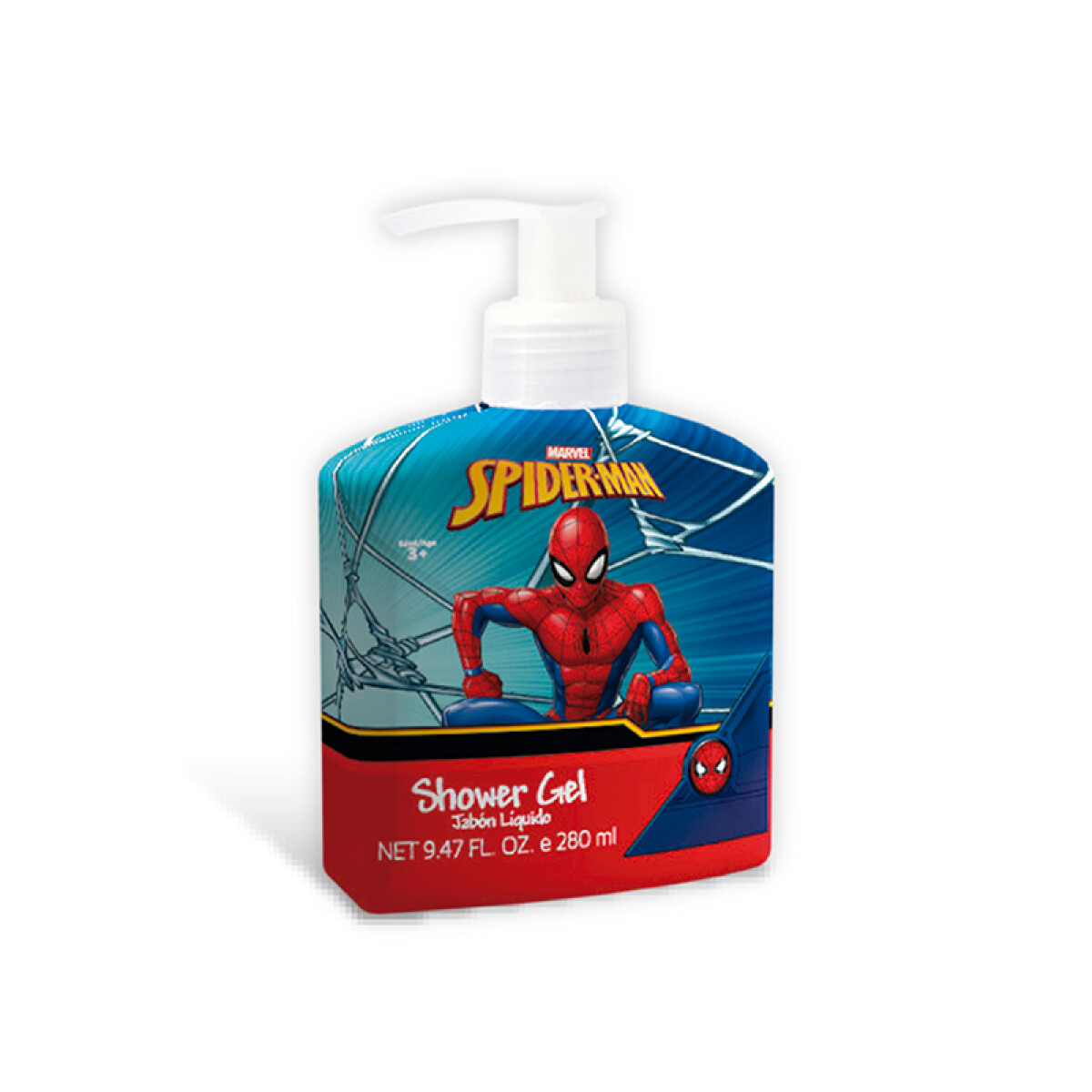 Jabón líquido línea Disney - Spiderman 