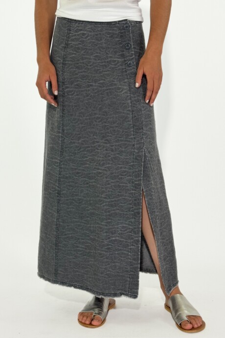 POLLERA PECANA Gris