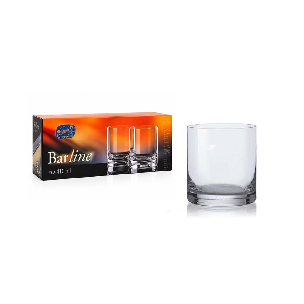 Set vasos Barline 410 ml x6 BOHEMIA Set vasos Barline 410 ml x6 BOHEMIA