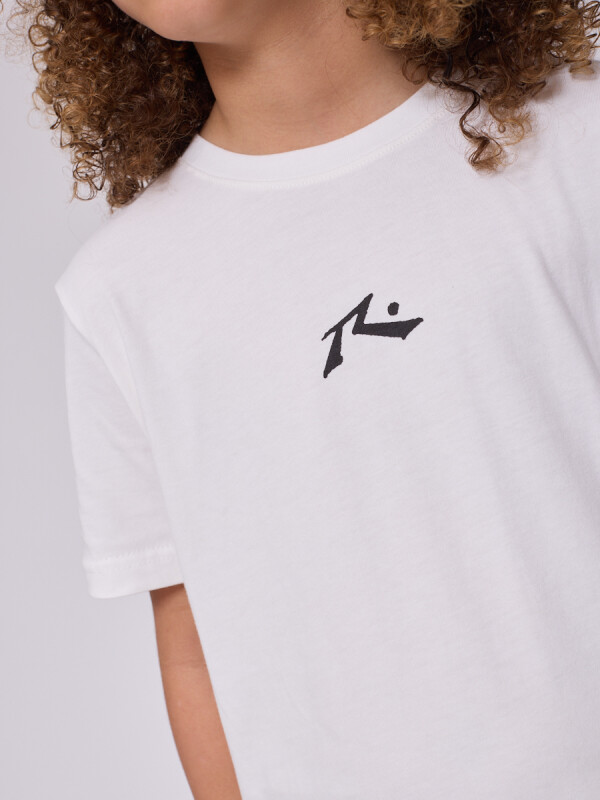 T-SHIRT KYLES26 TEEN RUSTY Blanco