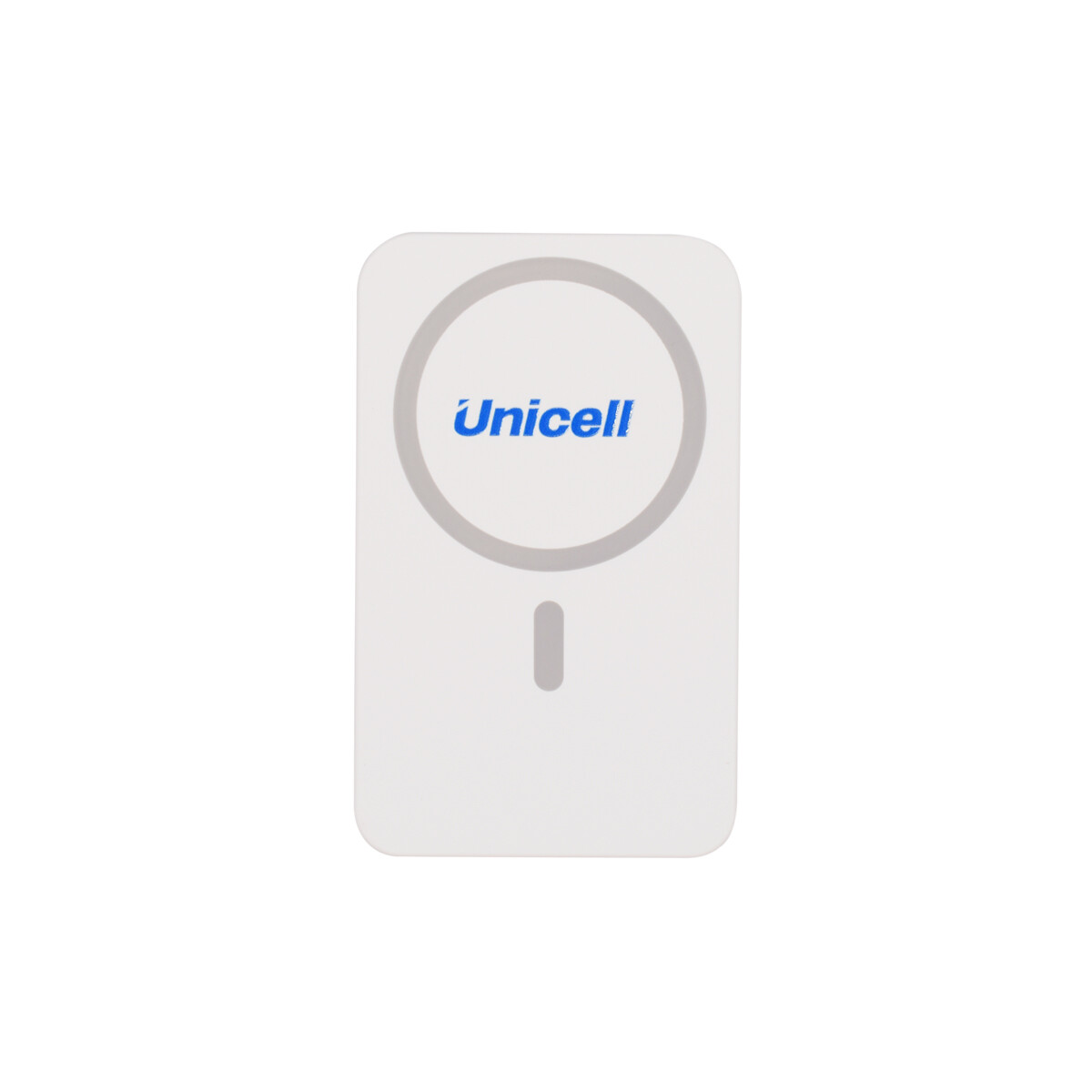 Power bank magnética Unicell 10.000 mAh color blanco 