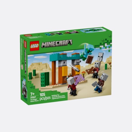 Lego Minecraft Patrullaje Del Desierto 105 Piezas Lego Minecraft Patrullaje Del Desierto 105 Piezas