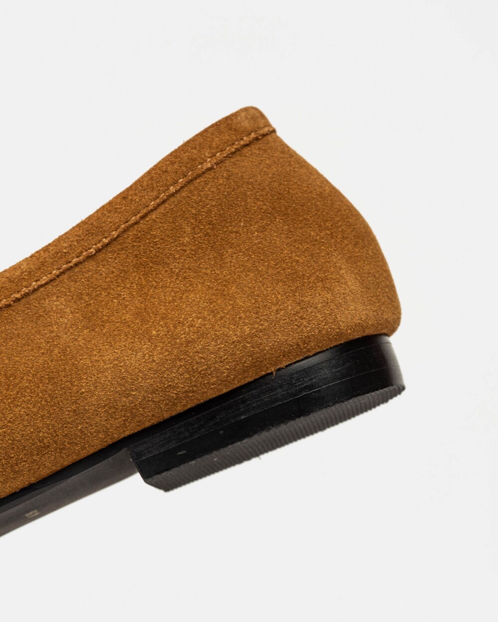 Mocasín Cannes en gamuza Cuoio