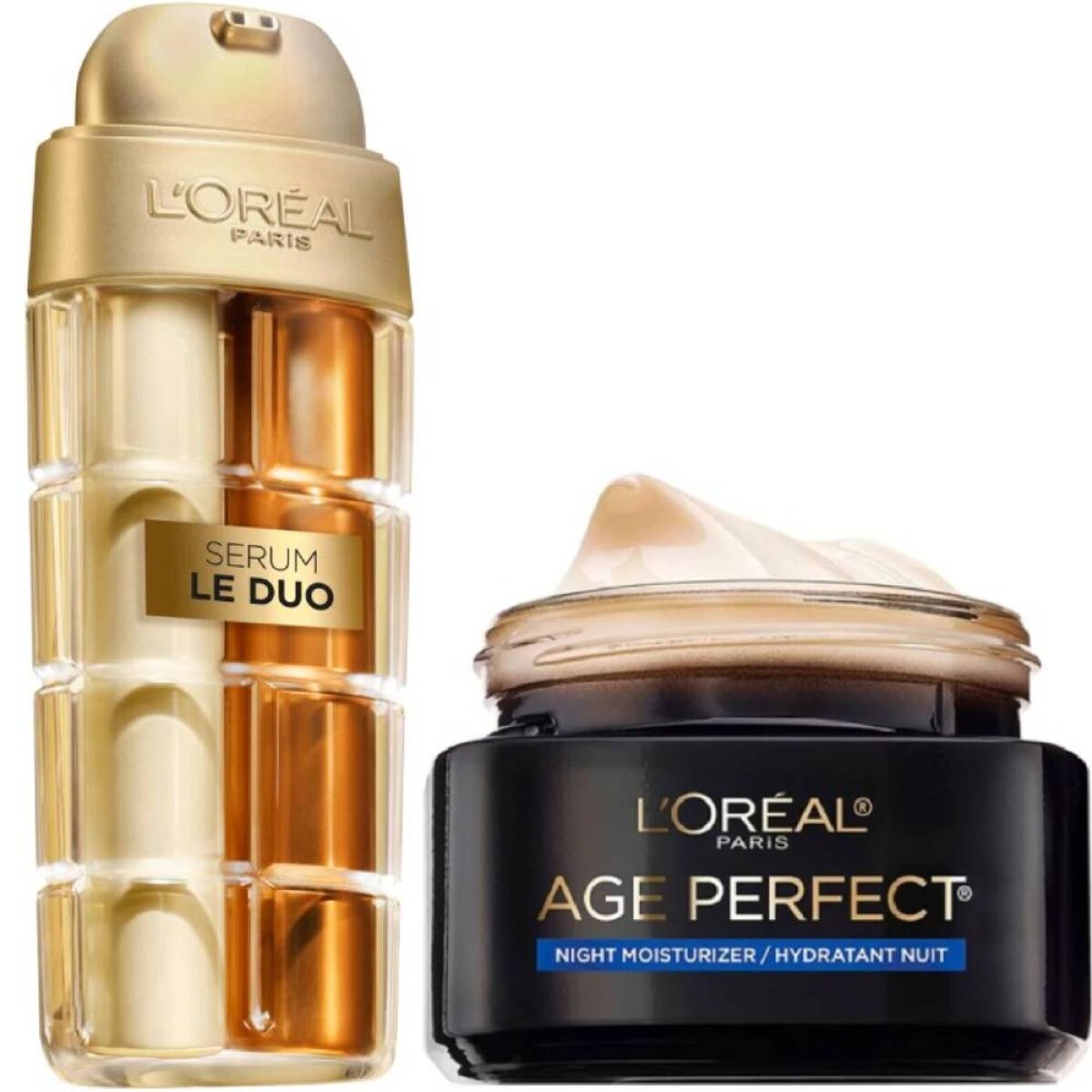 Pack L’Oréal Paris Age Perfect Sérum Le Duo + Crema de Noche Age Perfect FPS25 