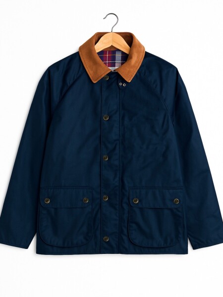 Campera Impermeable bagual Azul
