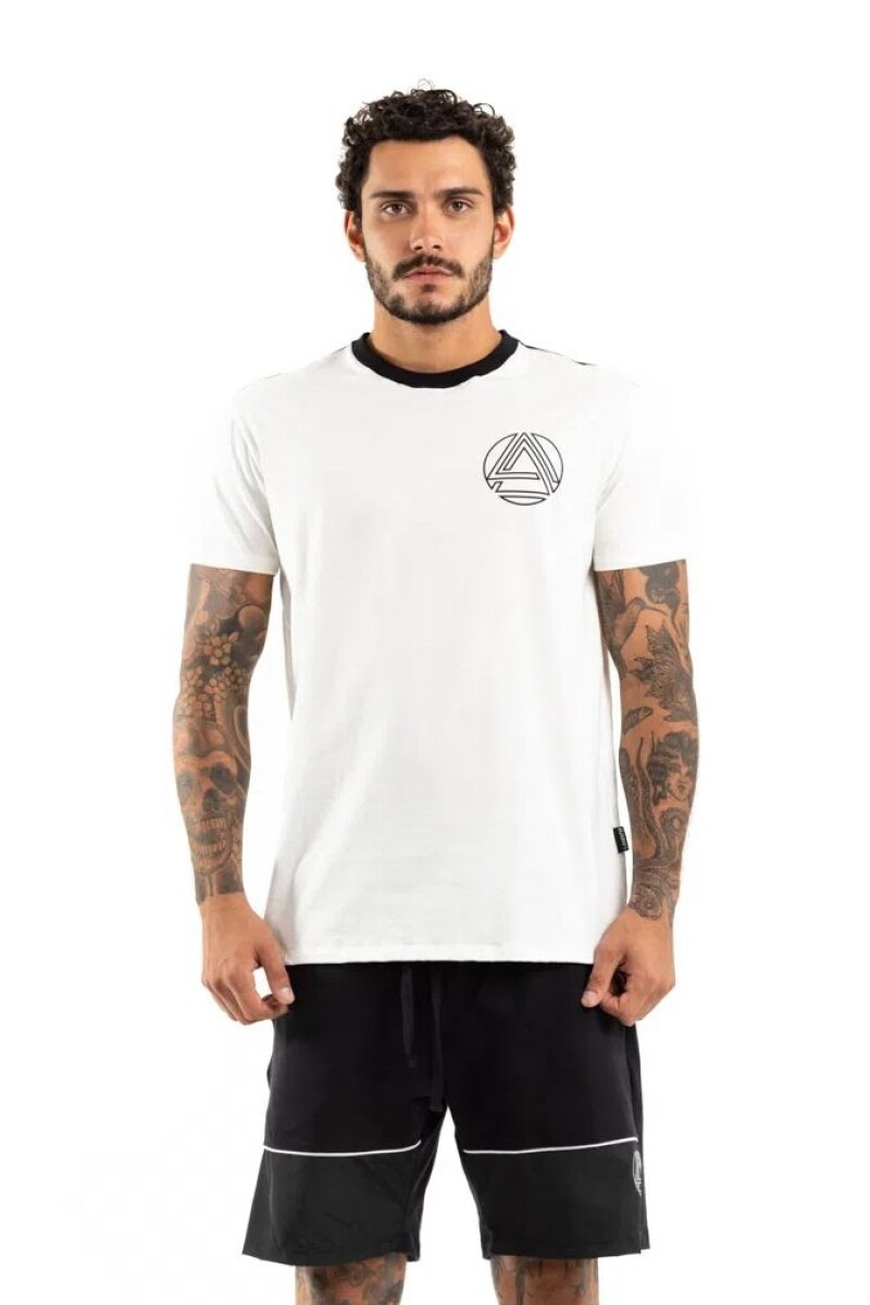 CAMISETA BLANCA MATE PARA HOMBRE 