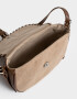 Bandoleras Bandolera Suede Gris - Gris Visón