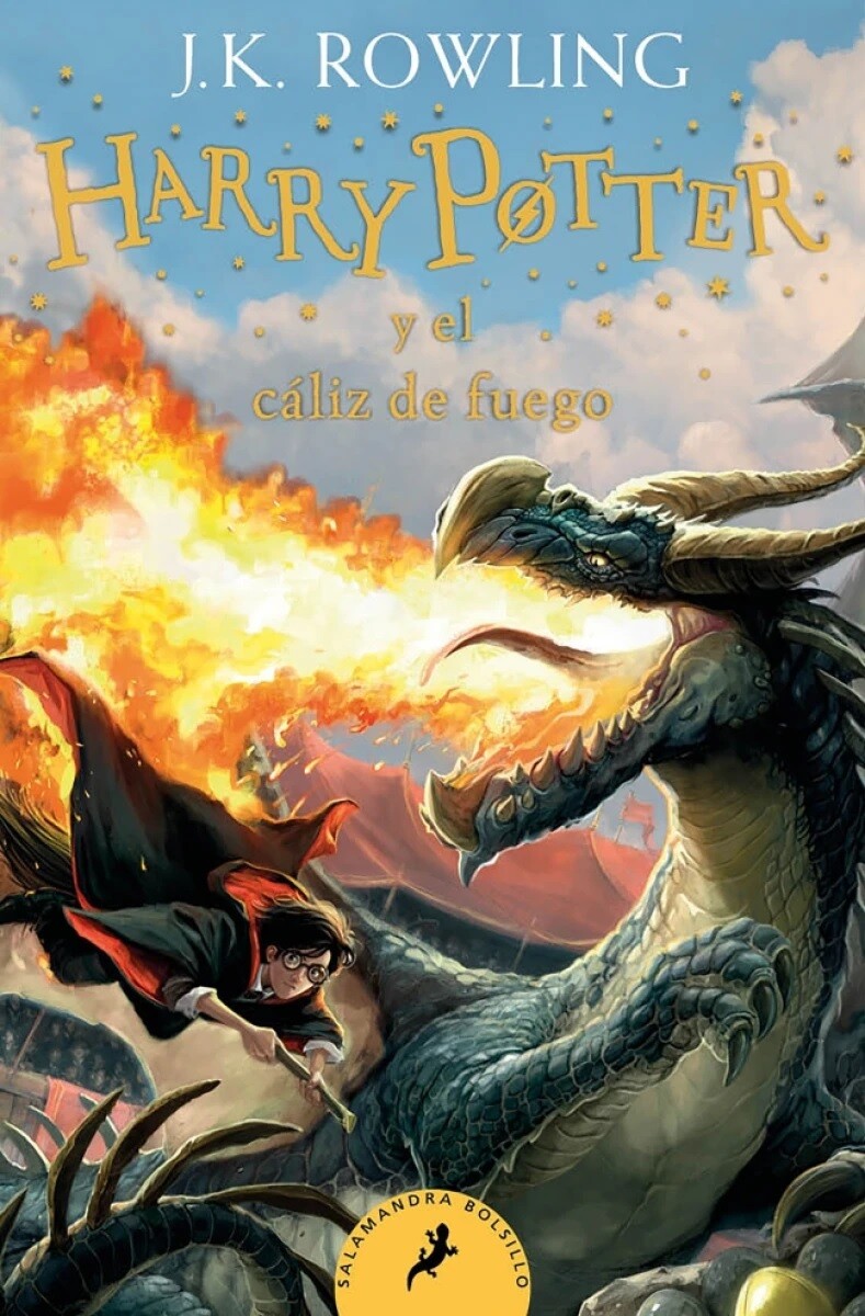 Libro Harry Potter y el cáliz de fuego 