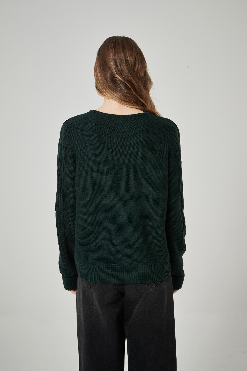 Sweater Focio Verde Oscuro