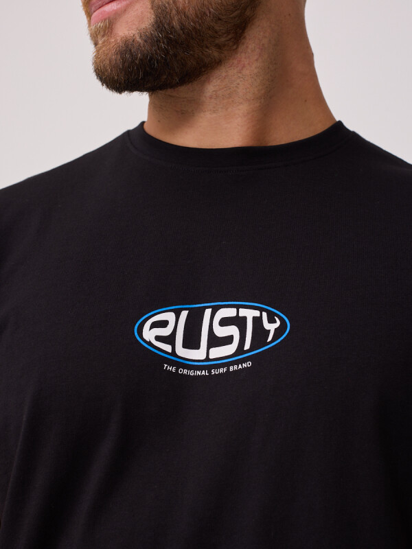 T-SHIRT NAREN RUSTY Negro
