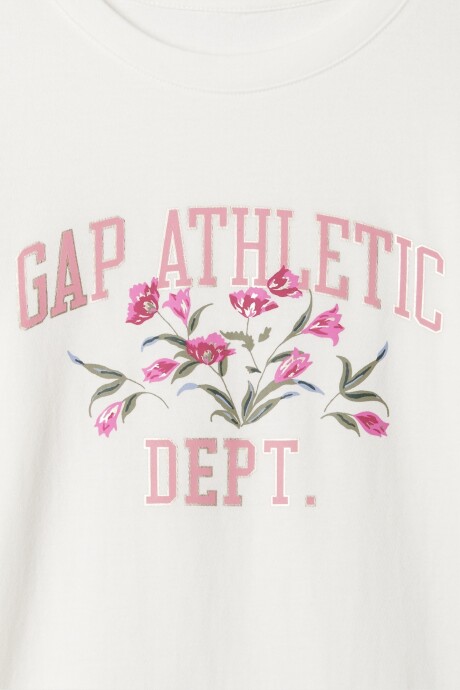 Remera Logo Gráfico Manga Larga Niña New Off White