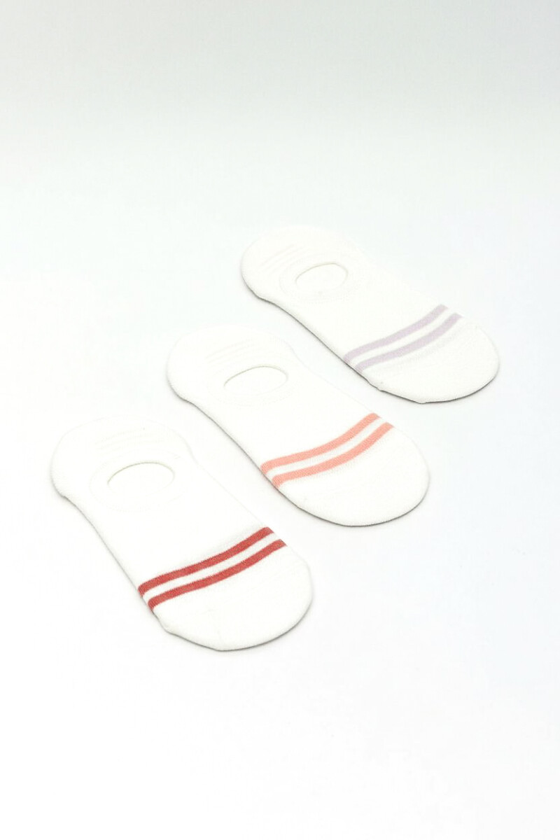 Medias Ankle Sailor, Pack X 3 - Color Unico 