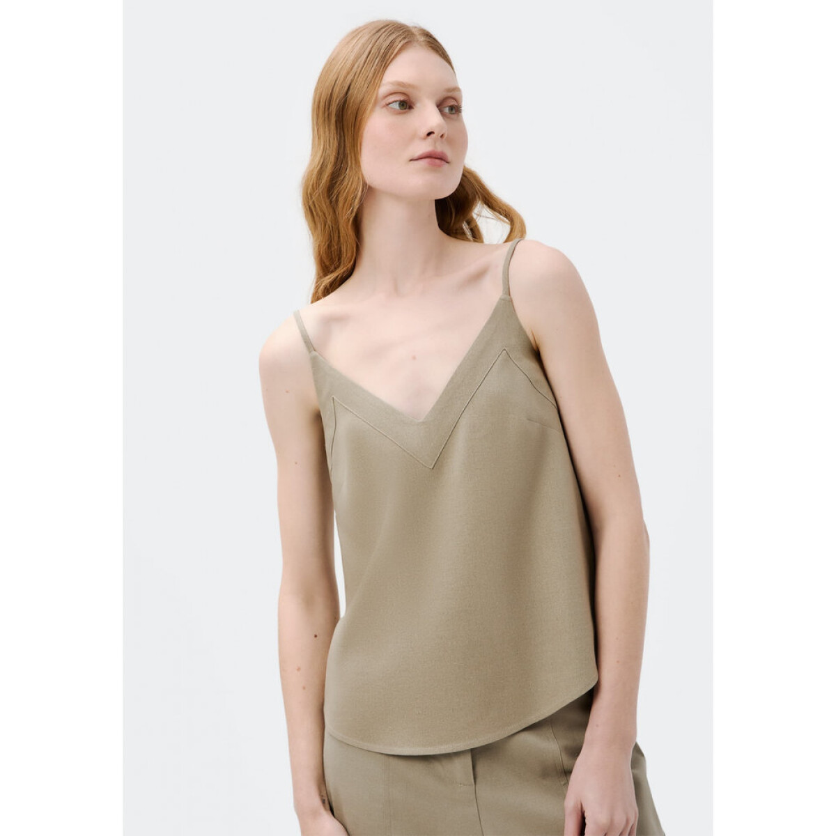 BLUSA SM FEM - CENIZA 