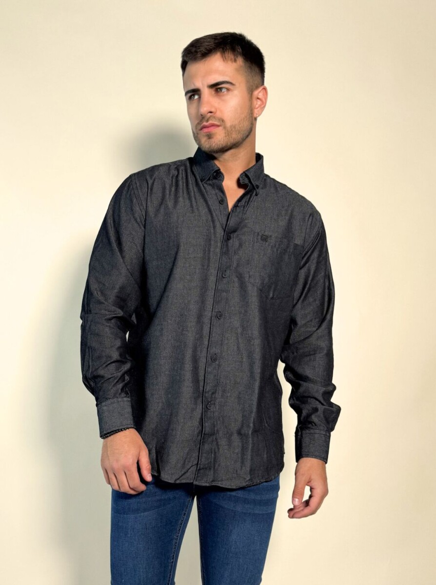 Camisa Jean Nicolaos - Negro 