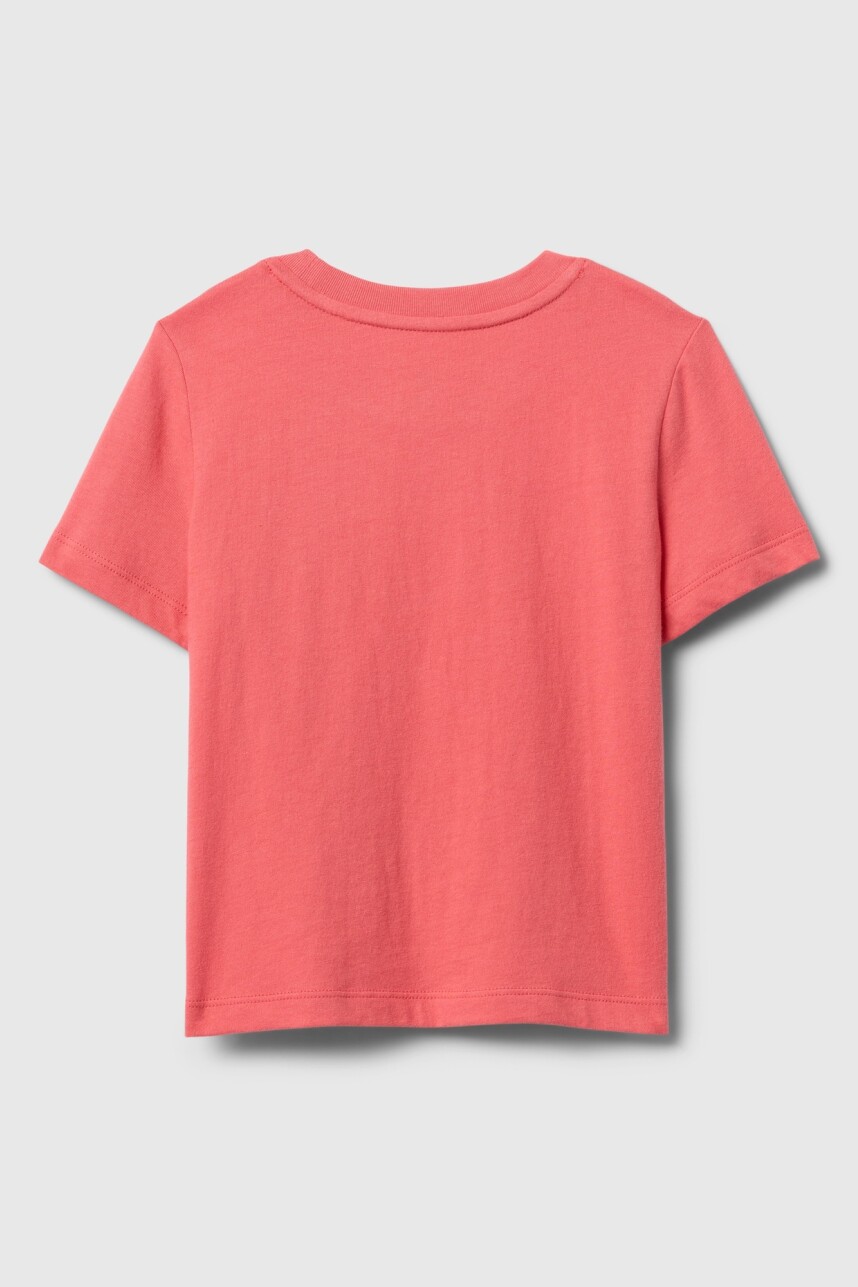 Remera Con Bolsillo Logo Gap Toddler Niño Watermelon Ice