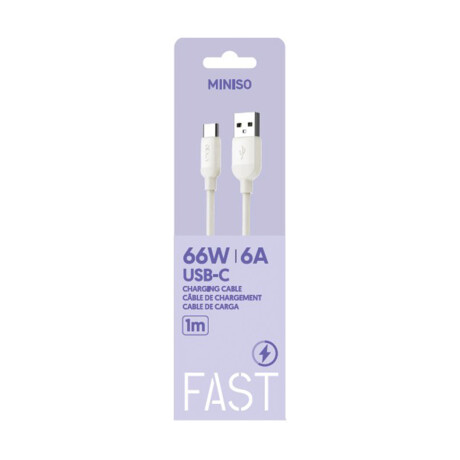 Cable USB-C blanco