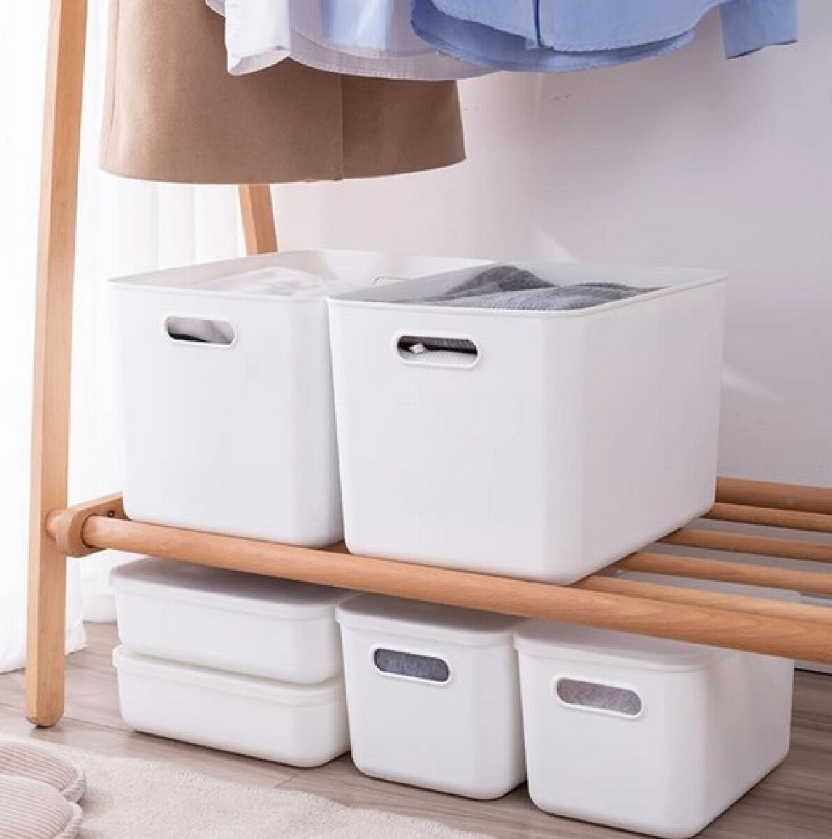 Caja organizadora con tapa - 24L 