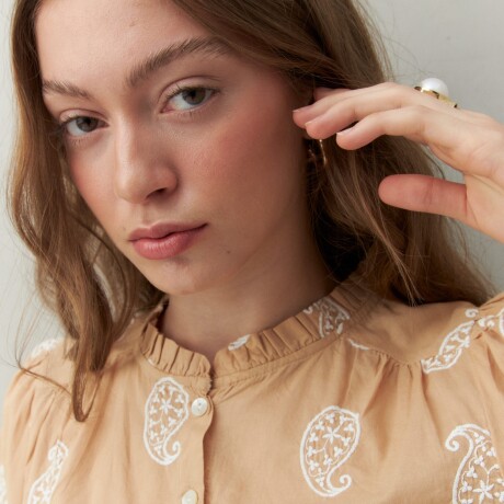 CAMISA ARABESCO Caramelo