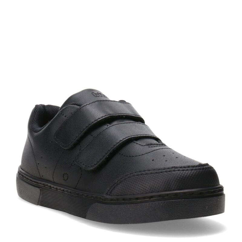 Championes Infantiles Bibi Colegial Velcros Negro