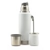 Set termo Comet Viena 1 lt + Mate de 160 ml Blanco