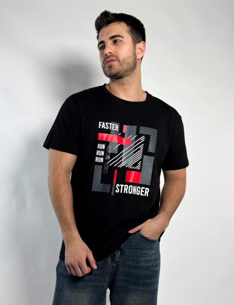 Remera de hombre Ale Negro