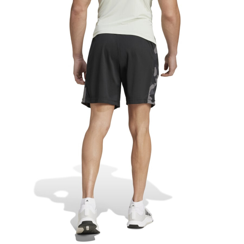Short Adidas Camo de Hombre - IS6148 Negro