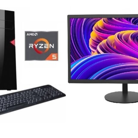Combo Equipo Amd Ryzen 5 + Monitor 19" Nuevos! 001