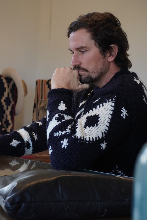 Sweater Gitano Lana Men Azul Marino