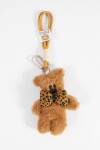 Llavero oso teddy beige