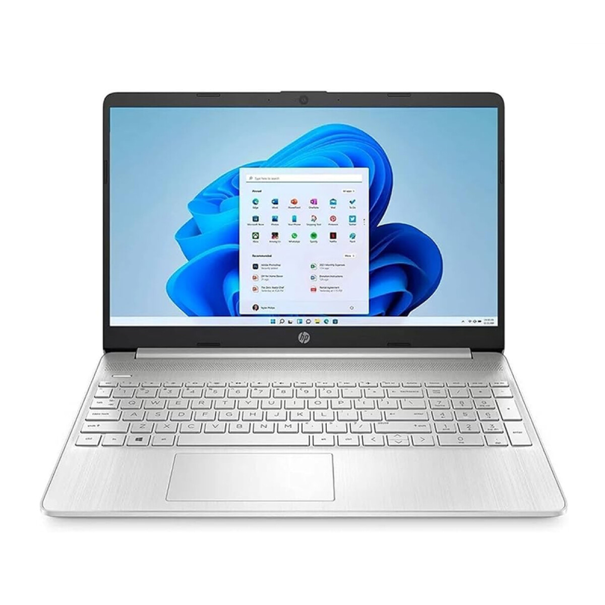 Notebook Hp 15-dy0025tg Ref. Pentium Silver. RAM 8GB DDR5. Disco Sólido 256GB. Pantalla 15,6" HD. Win11 