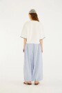 PANTALON RELAXED Celeste