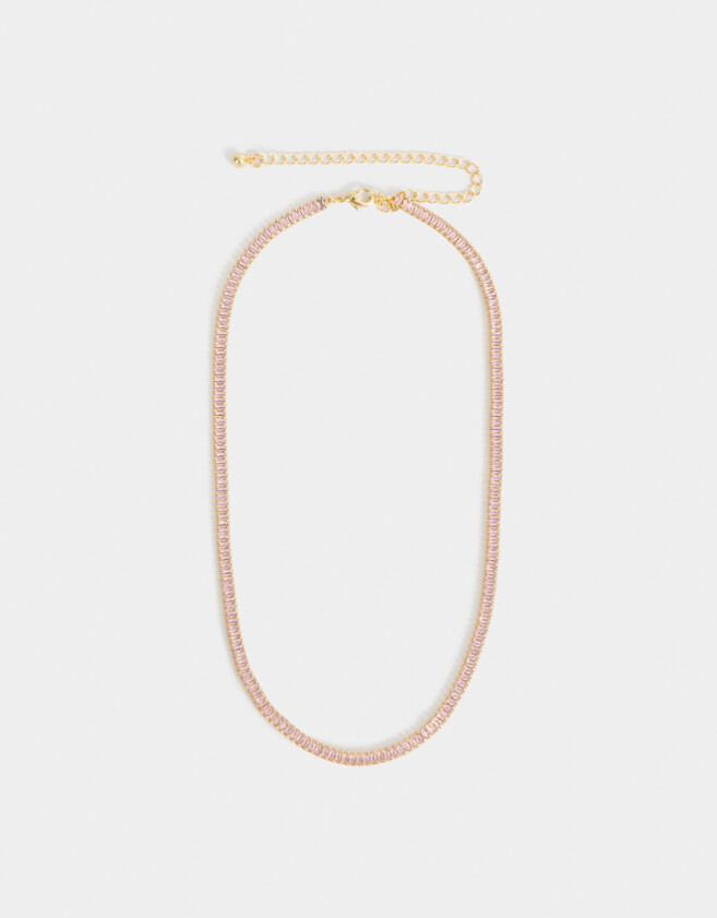 Collares Cortos Premium Gold Collar Corto Bañado En Oro - Dorado