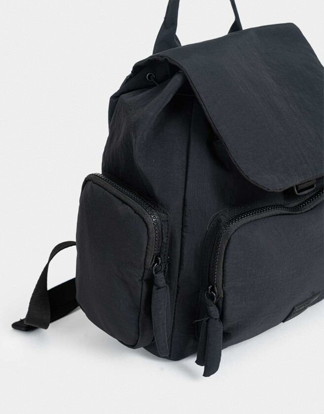 Mochilas Urbanas Mochila Puffy Negro - Negro