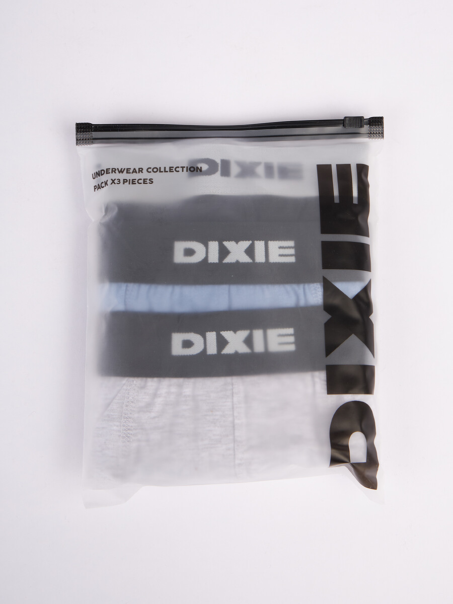 BOXER MERUN DIXIE Negro/az Piedra/gr Cl