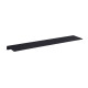 REPISA ACERO INOXIDABLE METAL LINEA BAÑO COLOR NEGRO MATE NEGRO