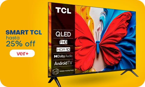 ¡Ofertas en Smart TV TCL por CyberDimm!