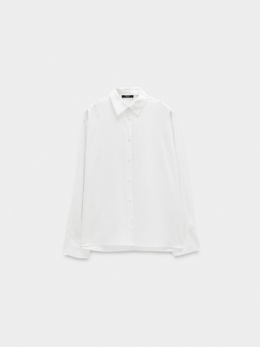 Camisa Manga Larga blanco